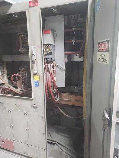 2001 Pillar MK8 Power Supply, 100kW, 3000Hz, 480V, 150A, 125kVA - POWER SUPPLIES