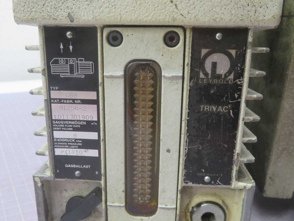 LEYBOLD D8B 91256-2 VACUUM PUMP T267321 - VACUUM PUMP