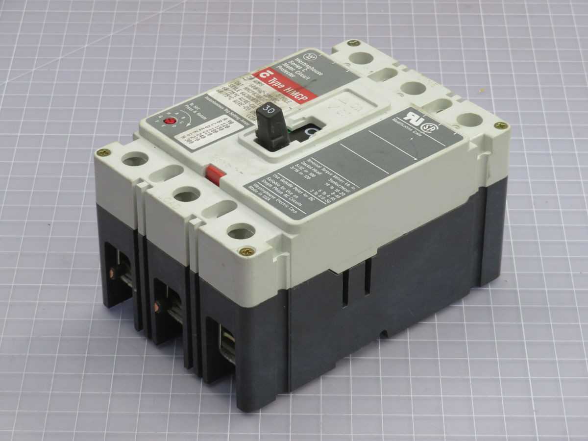 Westinghouse HMCP030H1C Motor Circuit Protector T259297 - CIRCUIT BREAKERS