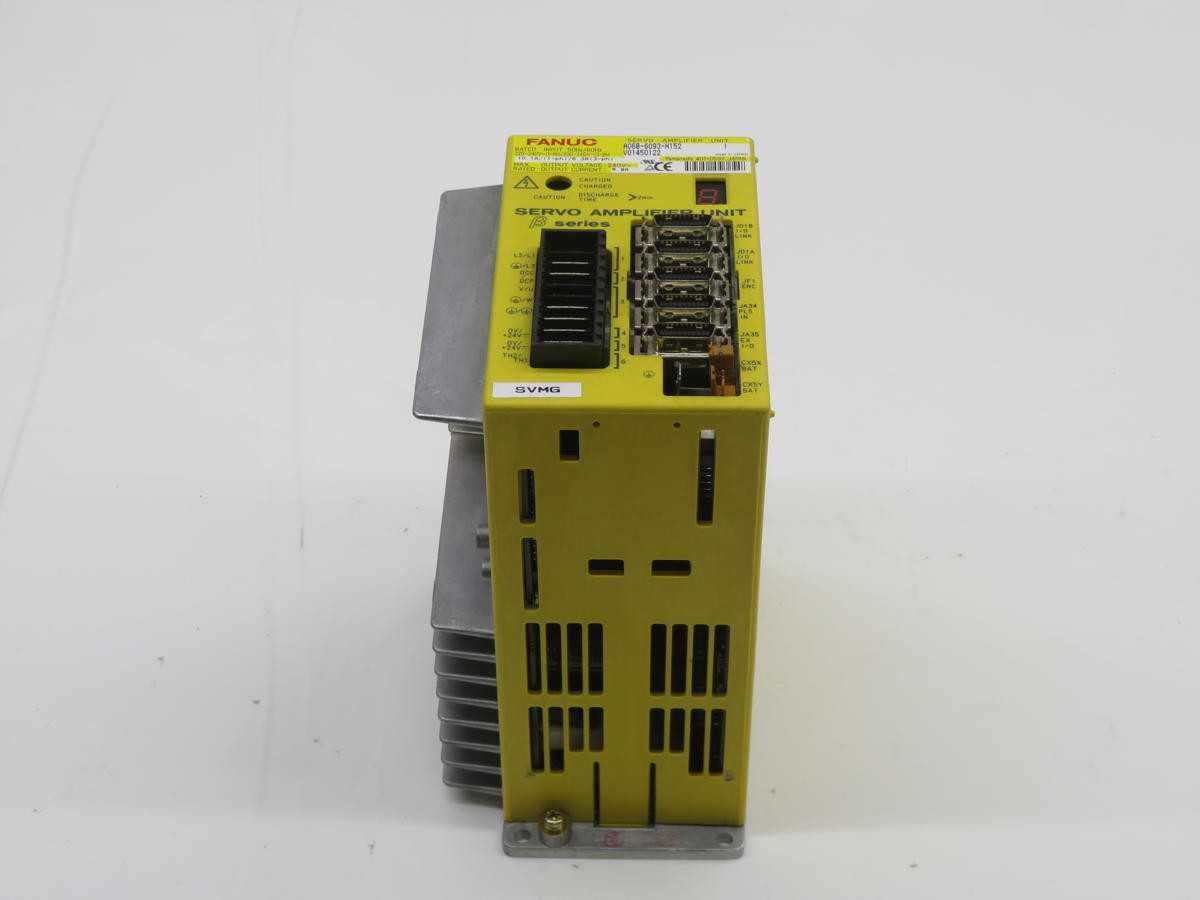 FANUC A06B-6093-H152 AC SERVO AMP, 2.3KW POWER, 5.9A CURRENT, 240V MAX VOLTAGE - SERVO DRIVES
