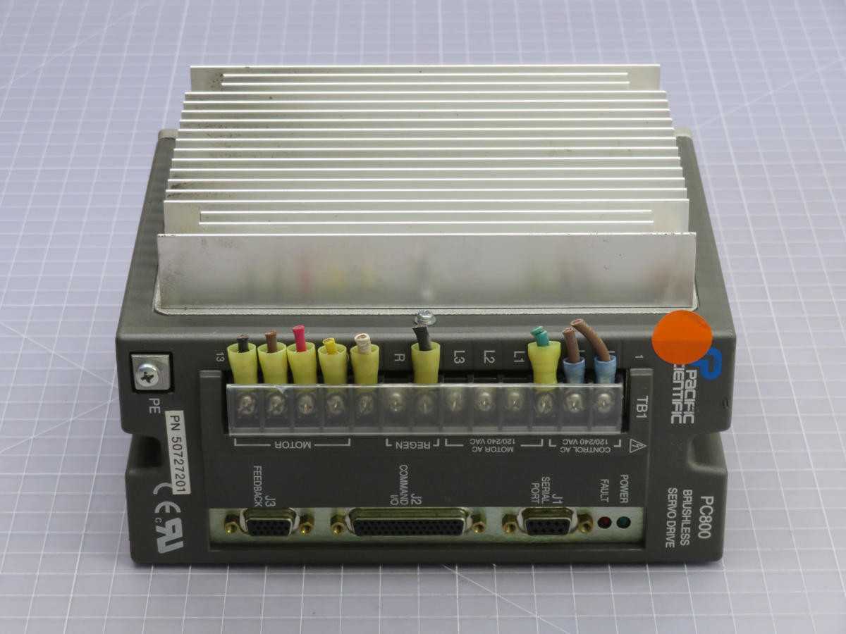 Pacific Scientific PC834-115-N Servo Drives, 15A Continuous Output, 30A Peak Output, Resolver Feedback - SERVO MOTORS
