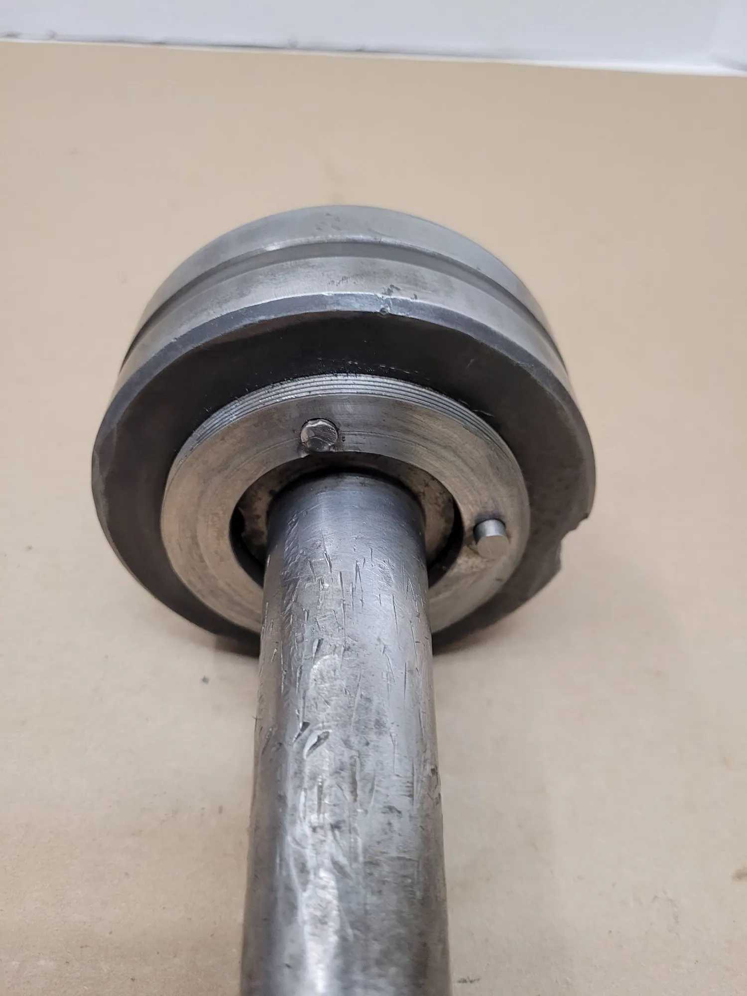 BULL NOSE LIVE CENTER, 4MT MORSE TAPER, 9IN OAL - MACHINING TOOLING & PARTS