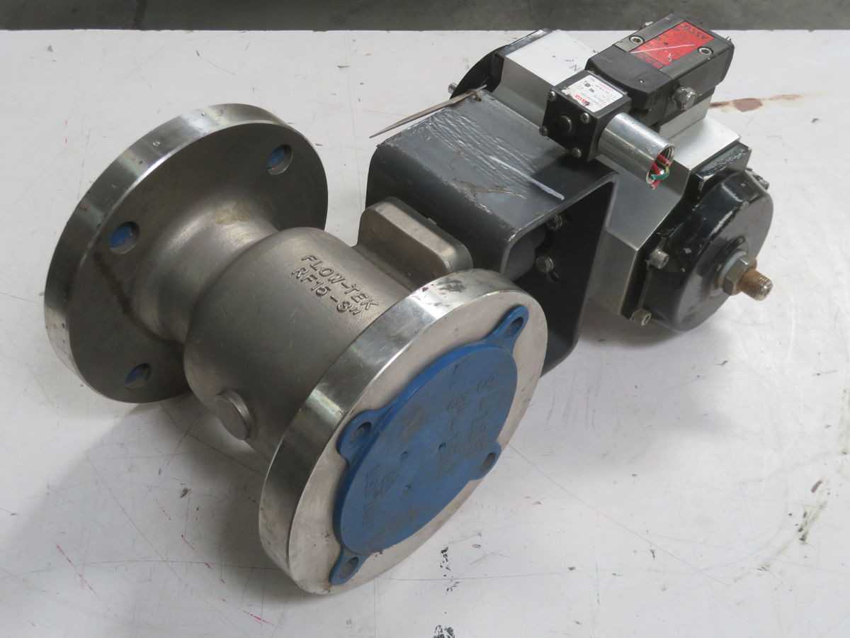 XOMOX XS025S08B FLOW-TEK RF15-3 ACTUATOR W AZGO WT8551A001MS T265437 - PNEUMATIC VALVE