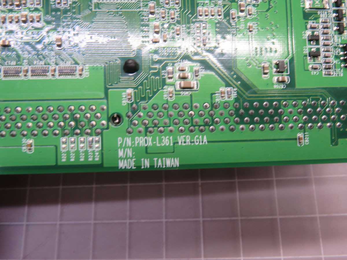 ADLINK PROX-L361 INDUSTRIAL MOTHERBOARD T266112 - PLC MODULES
