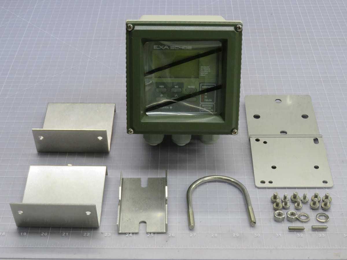 YOKOGAWA SC402G-E-2-E/Q/PM/U ANALYZER, COND, RESIST, 4-20 MA, 100-240V POWER, PANEL MOUNT - CONDUCTIVITY MEASUREMENT