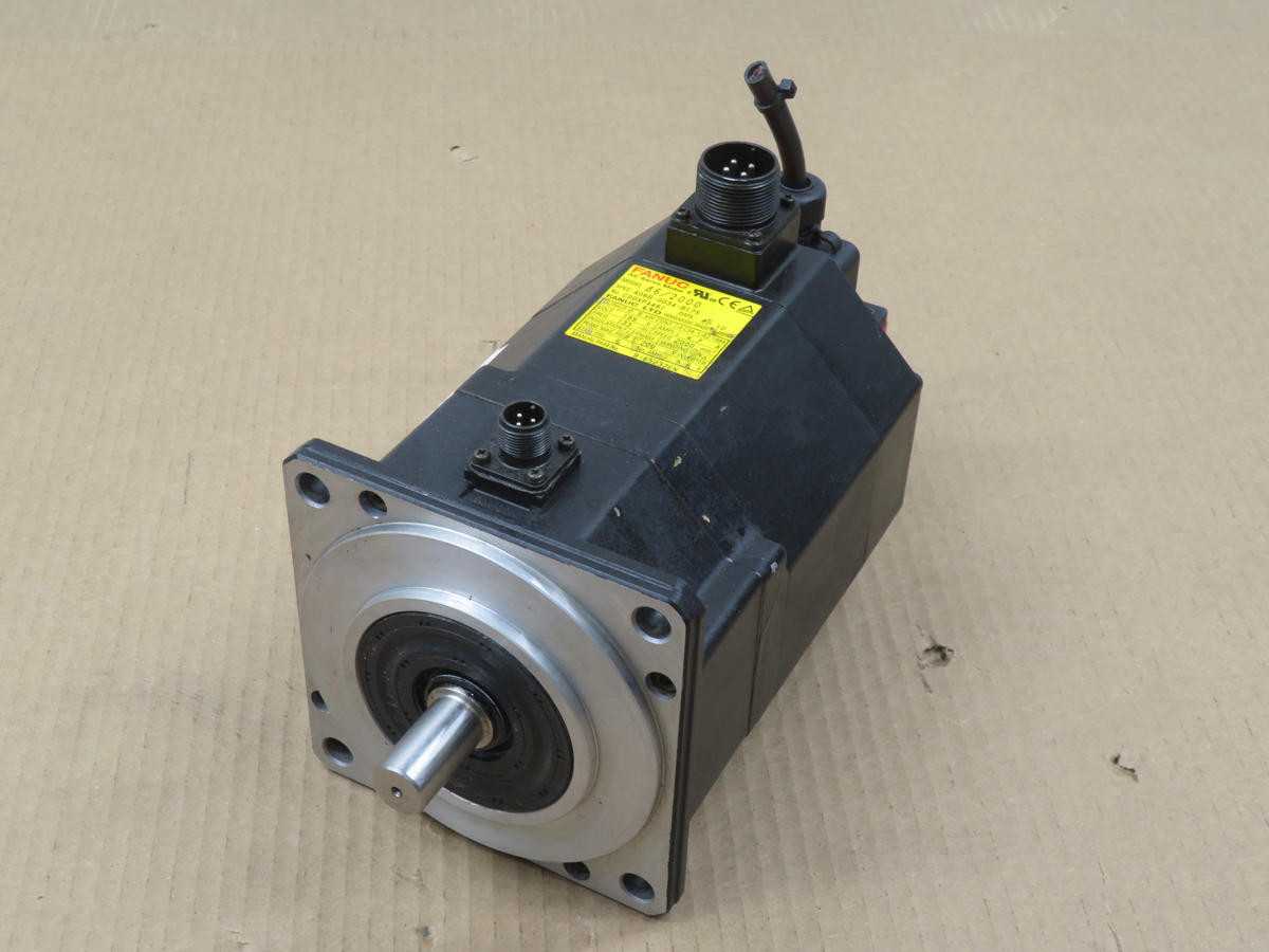 FANUC A06B-0034-B175 B6/2000 AC SERVO, 0.9 KW POWER, 4.3/12.9 NM, 2000 RPM, 199V VOLTAGE - SERVO MOTORS