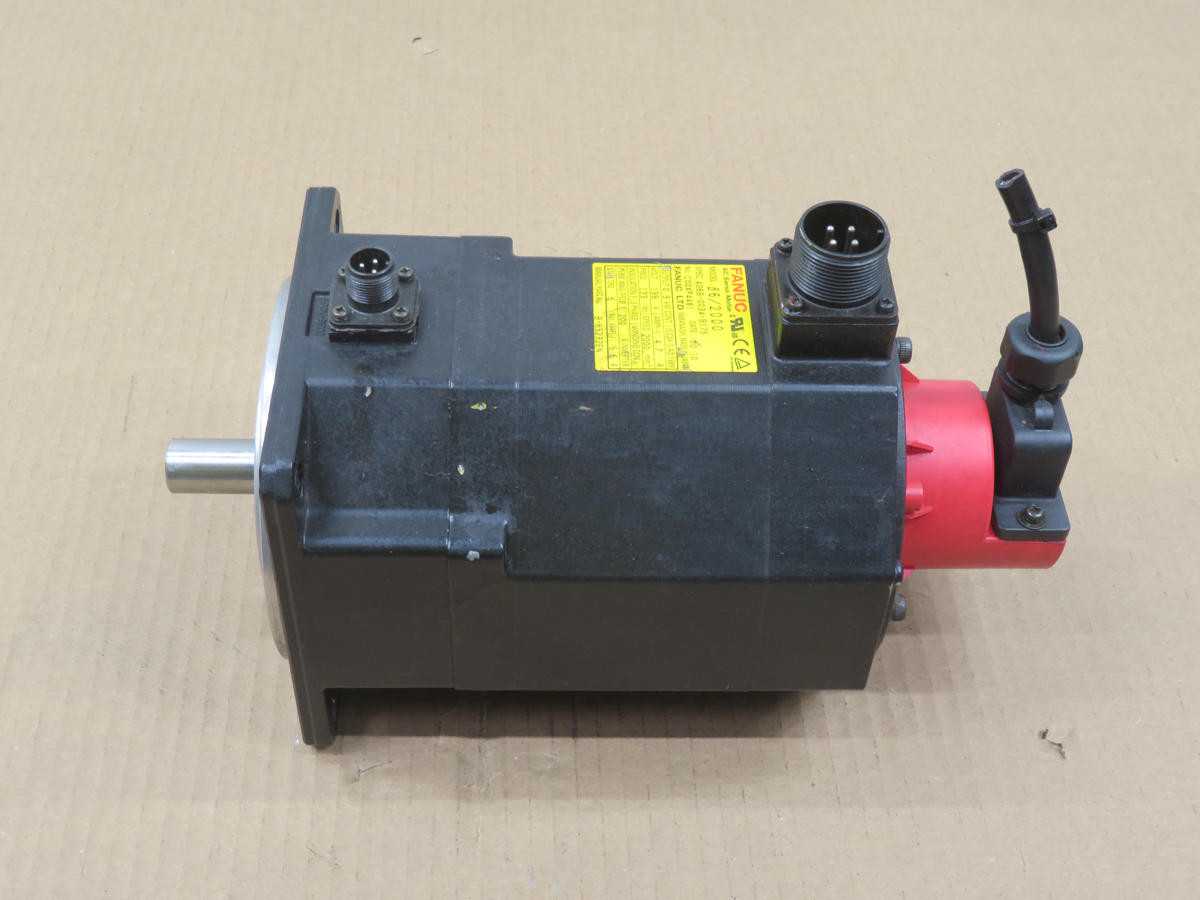 FANUC A06B-0034-B175 B6/2000 AC SERVO, 0.9 KW POWER, 4.3/12.9 NM, 2000 RPM, 199V VOLTAGE - SERVO MOTORS