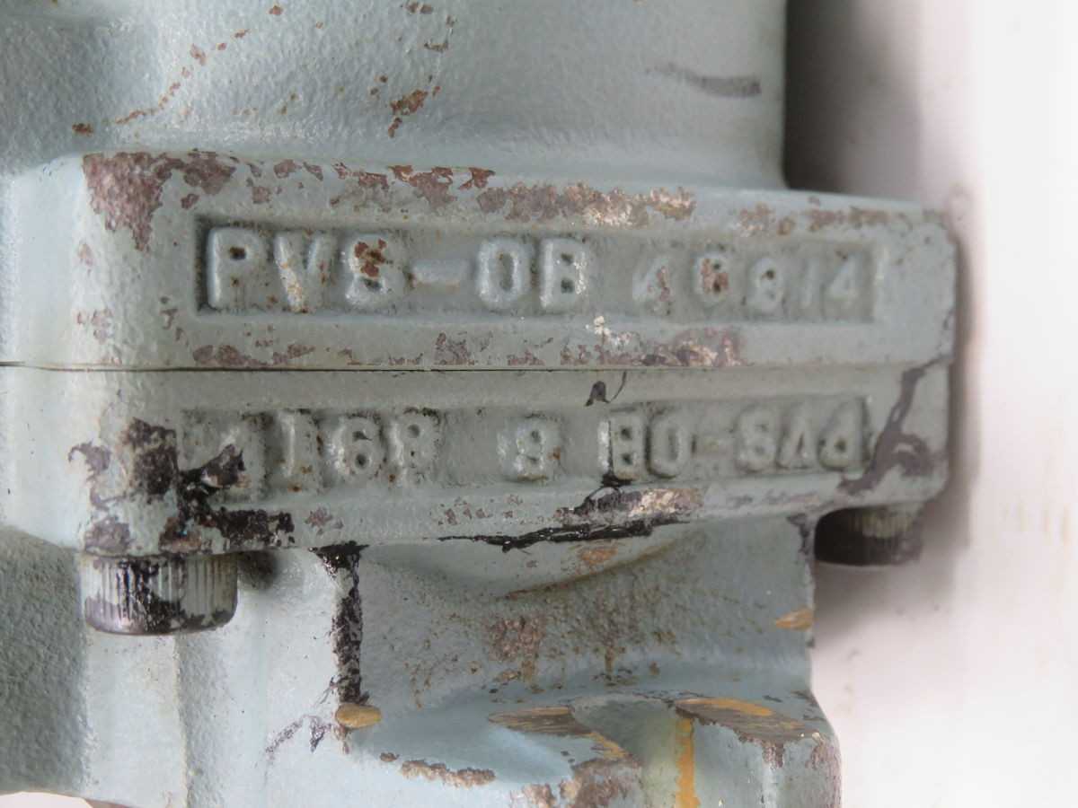 NACHI PVS0B-8N3-30 VARIABLE VOLUME PISTON PUMP T263368 - HYDRAULIC PUMP