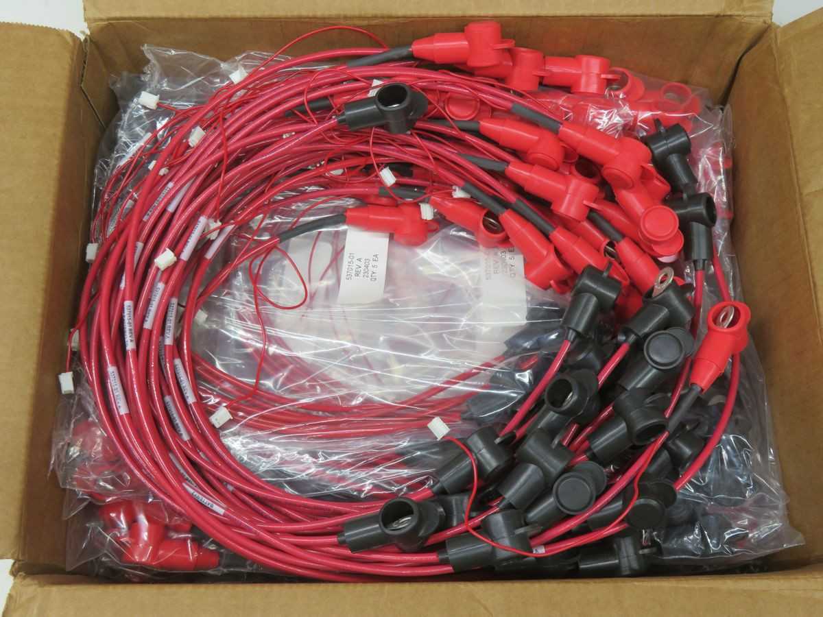 LOT OF 160 IMA 537015-01 BATTERY TERMINAL WIRE - ELECTRICAL WIRE