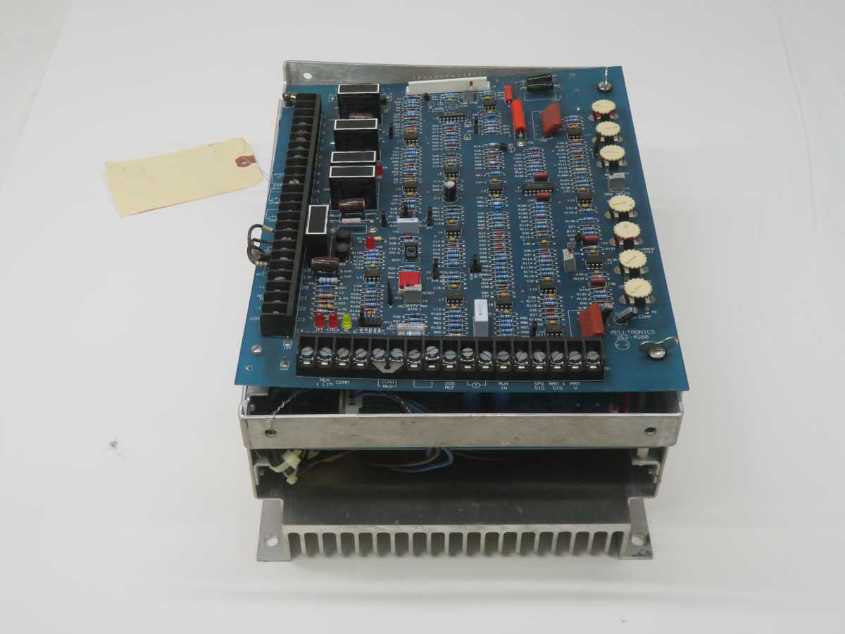 MELLTRONICS RG262-8000 REGENERATIVE DC MOTOR SPEED CONTROLLER T269132 - MOTOR DRIVES