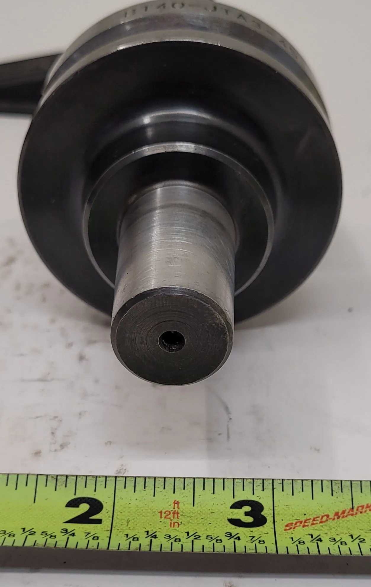 NIKKEN BT40-JTA3-45 TOOL HOLDER, NOSE DIA .75 IN, BODY DIA 1.37 IN, OAL 5.50 IN - MACHINING TOOLING & PARTS