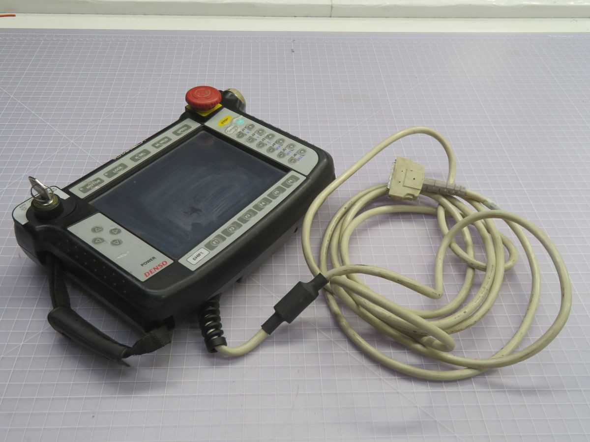 DENSO TP-RC7M-1 410100 -1580 TEACH PENDANT T264114 - TEACH PENDANTS