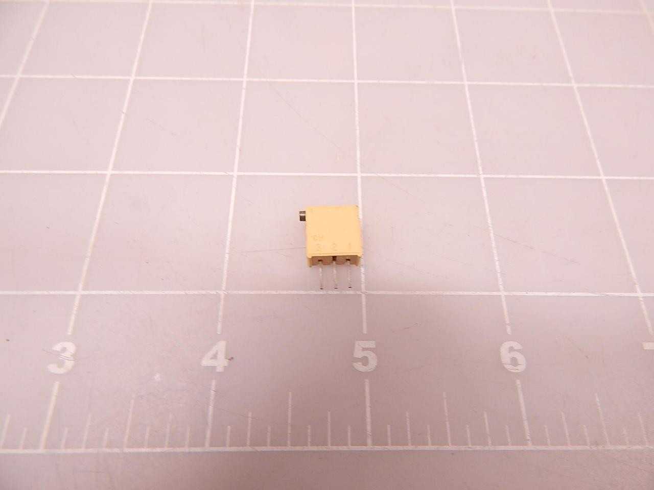 Lot Of 500 Clarostat 364X100K Cermet Trimmer Resistors 100K Ohm 0.5W 25 Turn - TEMPERATURE CONTROL COMPONENTS