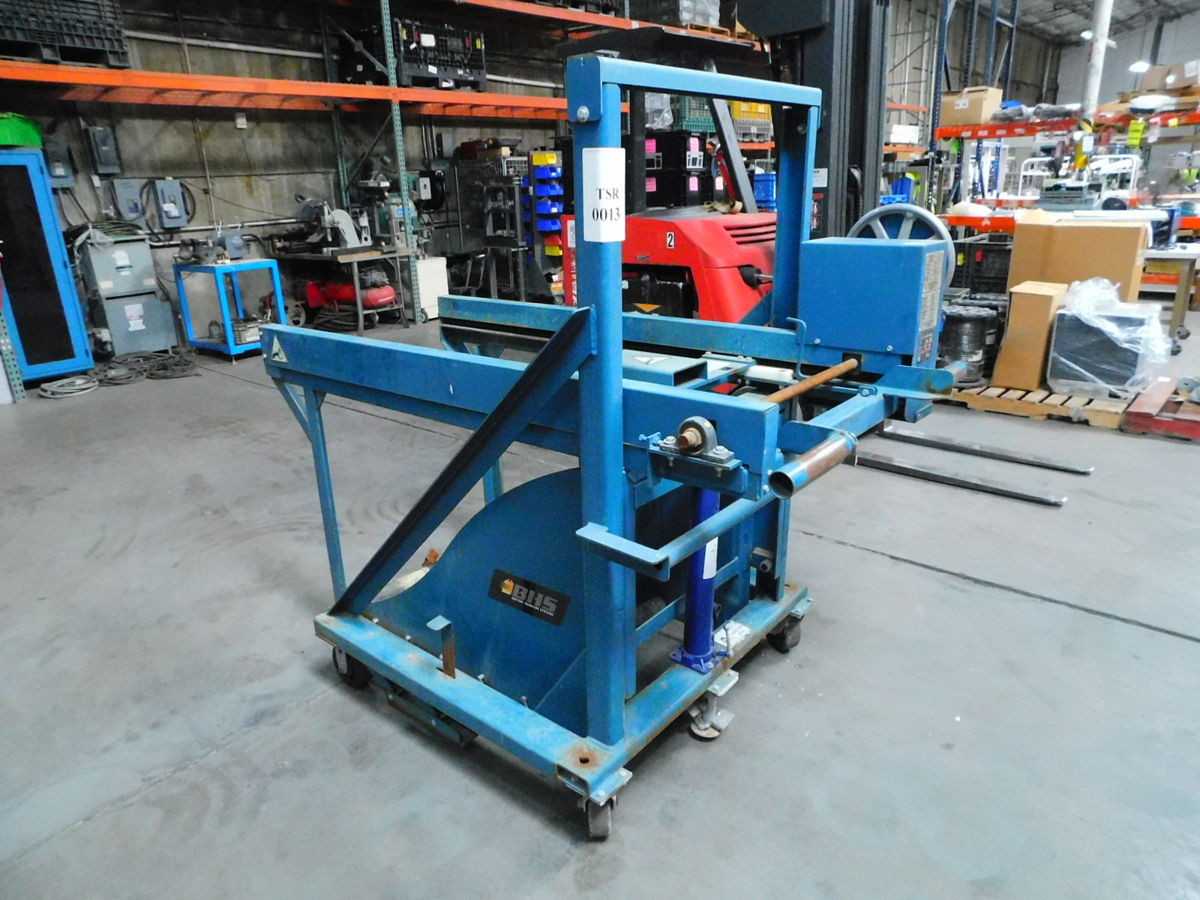 BHS BTC-24MPP BATTERY TRANSFER CARRIAGE WITH MECHANICAL PUSH/PULL LOADER 3000 LBS. M7515 - BATTERY CHARGERS