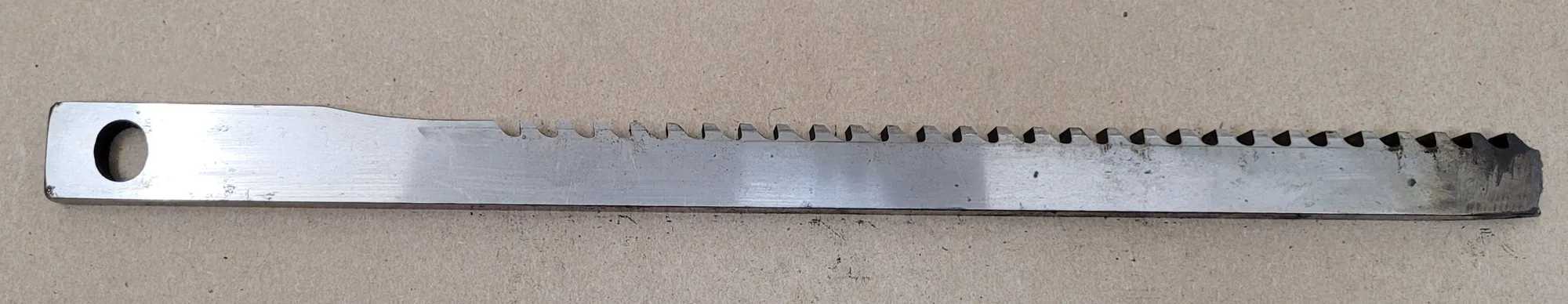 HASSAY-SAVAGE 10711 KEYSEATER BROACH, 3/8" WIDTH, 15" LENGTH, HSS-USA AF - MACHINING ACCESSORIES & TOOLING