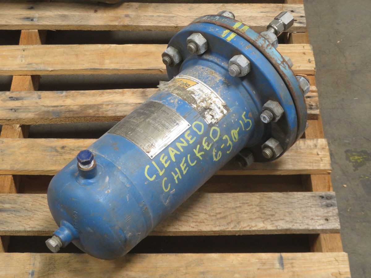 John Crane LHXR-0625-SCS Water Cooled Heat Exchanger - HEAT EXCHANGERS