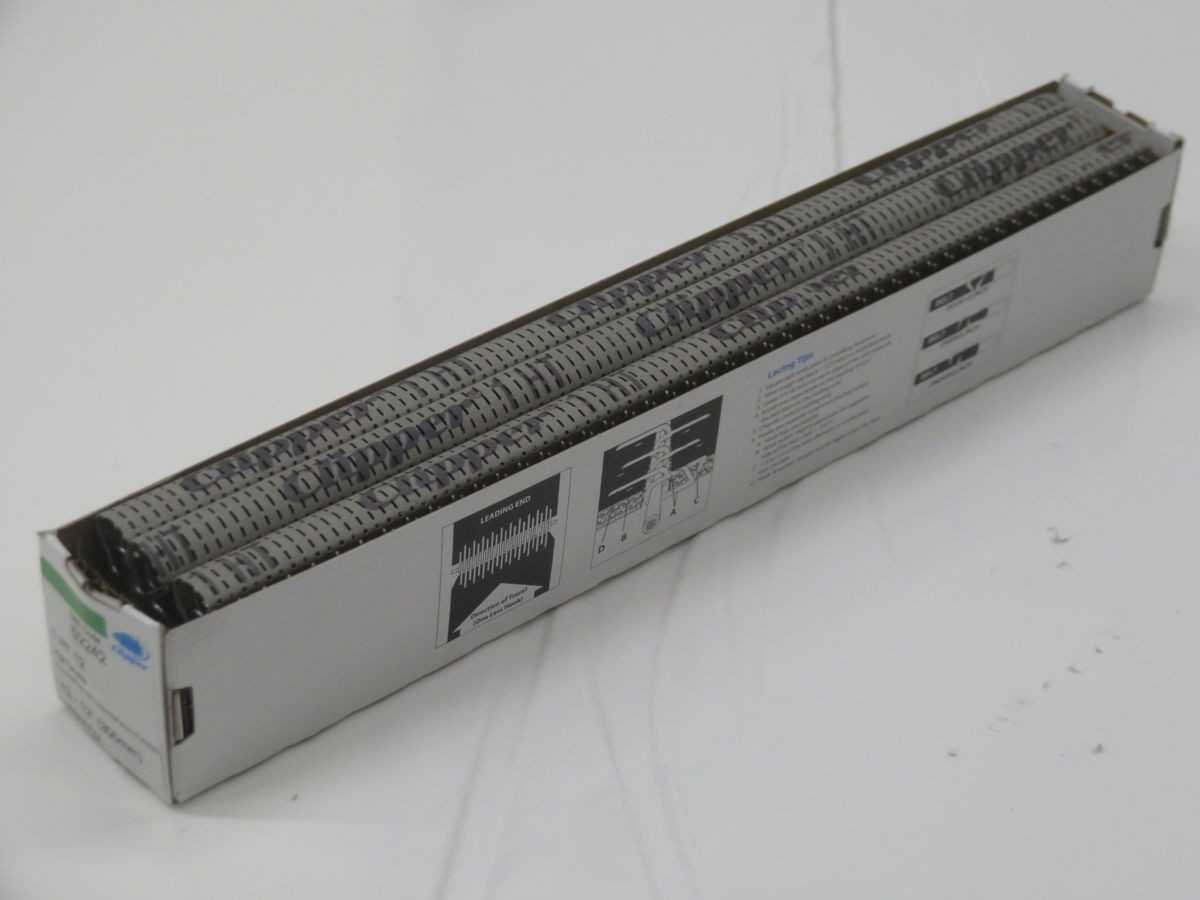 LOT OF 25 FLEXCO 1 HT 12 02242 1 HT 12 HIGH TENSILE CLIPPER BELT FASTENER (25 BOXES) T266702 - CONVEYOR PARTS