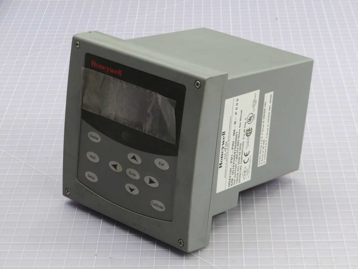 HONEYWELL UDA2182-PH1-PH2-NN-N-P000 DUAL INPUT ANALYTICAL ANALYZER T261830 - PH & ORP MEASUREMENT