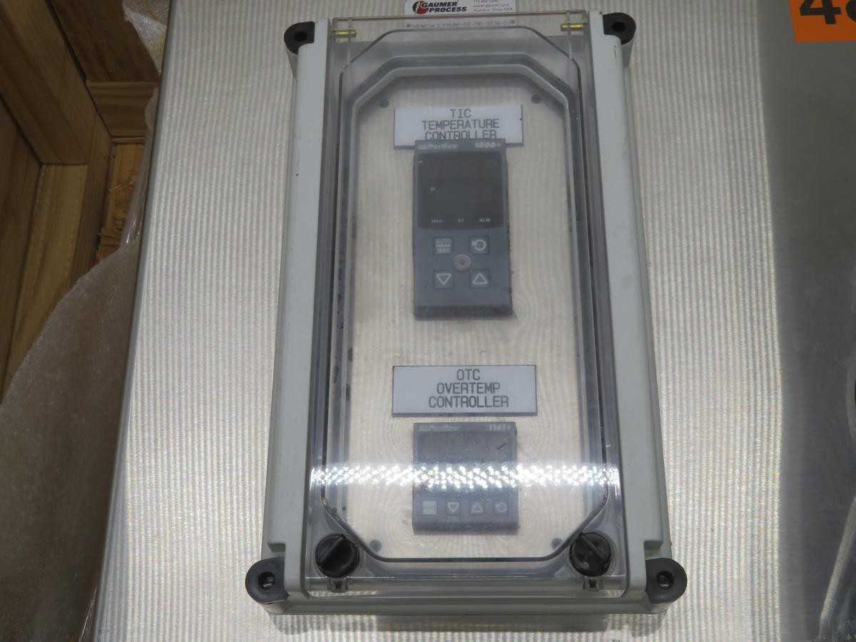 Gaumer Process SCRP4X-96A-4-2C-AS, SCR Power Controller, 480V 3Ph Supply, 60Hz, 75.6 kW Power - OPERATOR CONTROLS