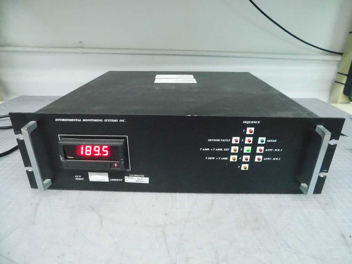ENVIRONMENTAL MONITORING SYSTEMS RSS-1411 CONTROLLER M7233 - OPERATOR CONTROLS