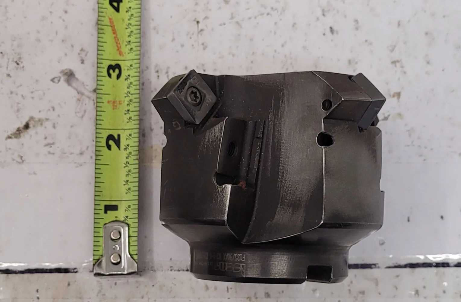 ISCAR 3190616 F135/90AC MILL - 1" INNER, 2" OUTER ARBOR HOLE, 2.5" H - MACHINING TOOLING & PARTS