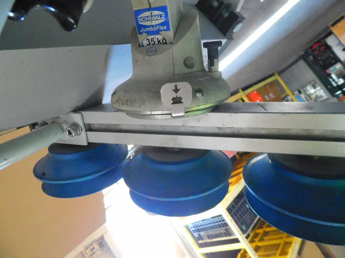 Schmalz JIB-65-3500-500-SRA1 Lifts, 35 Kg Capacity, 139 In Clearance, 136 In Reach - JIB CRANE