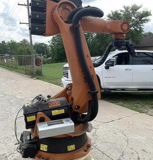 2008 KUKA KR 100-2 HA ROBOT - 100KG PAYLOAD, 2600MM REACH, KRC2 EDO 5 CONTROLLER - ARTICULATED ROBOTS