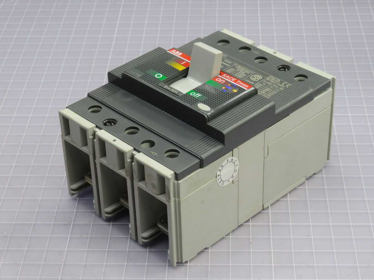 ABB T3N060TW SACE TMAX T3N 255 MOLDED CASE CIRCUIT BREAKER 1SDA053557R1 T257875 - CIRCUIT BREAKERS
