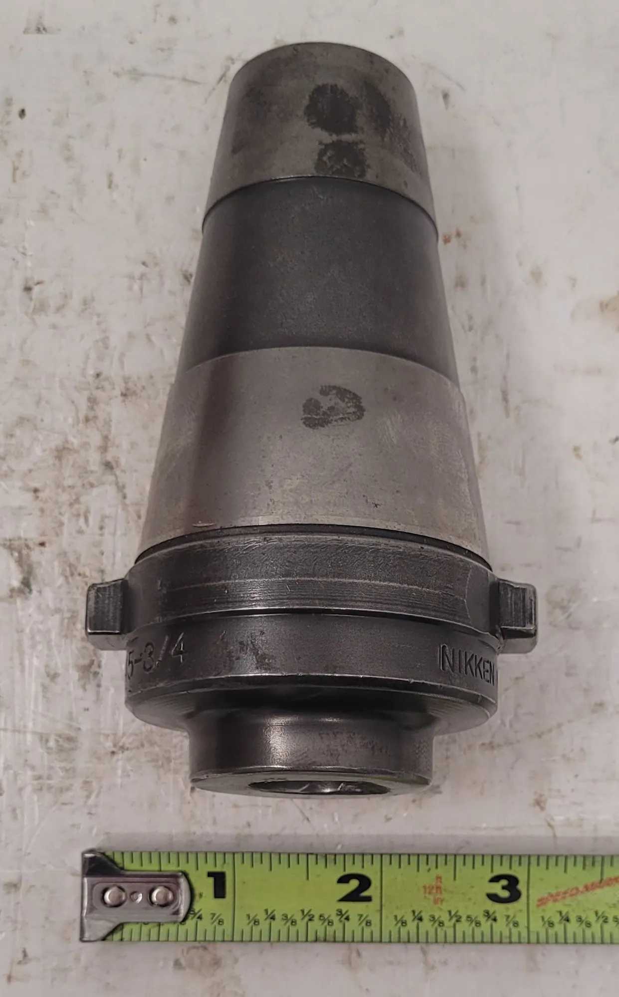 NIKKEN EC45-3/4 END MILL TOOL HOLDER, CAT50 TAPER, .75” BORE, 1.25 IN PROJECTION, 4.75” OAL - MACHINE TOOLING