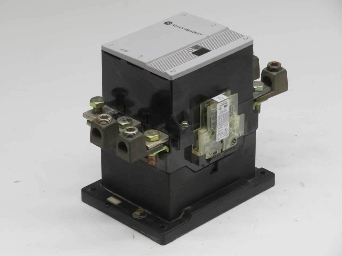 ALLEN BRADLEY, 100-B180NB3, CONTACTORS, 3-POLE, 180A CURRENT, 1 NO AUX, 1 NC AUX - CONTACTORS