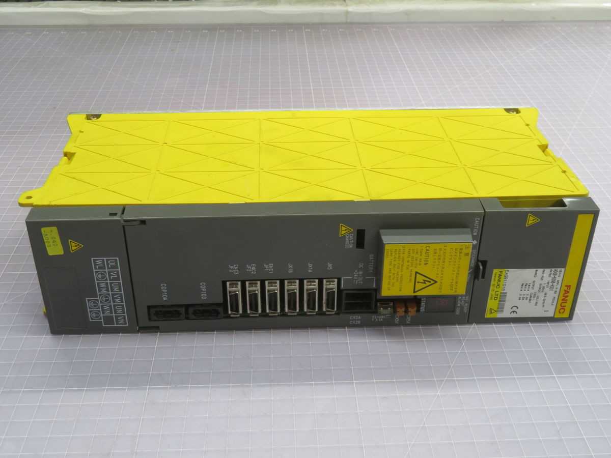 FANUC A06B-6096-H301 SERVO DRIVE, 3 AXIS, 12.5 A/AXIS, 2.3 KW/AXIS, 200-230V INPUT, FSSB INTERFACE - SERVO DRIVES