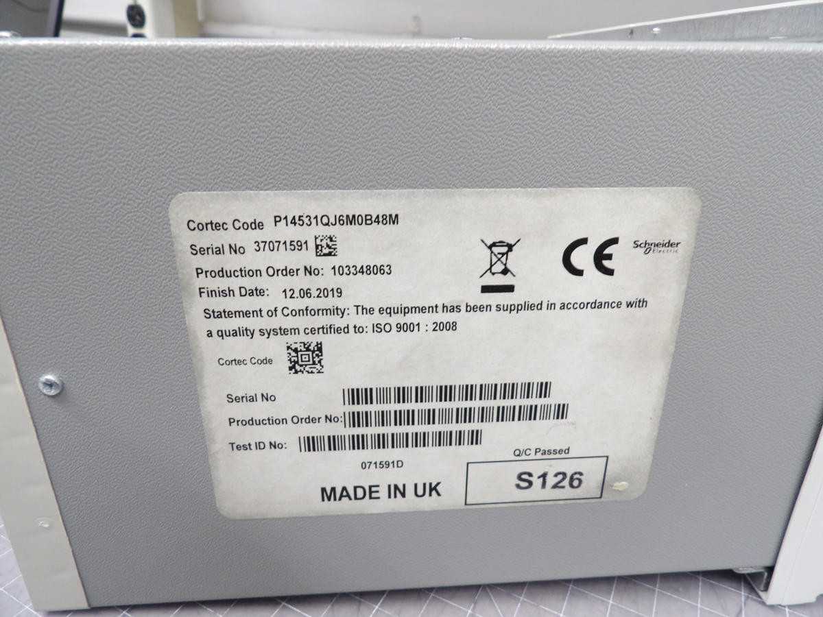 SCHNEIDER MICOM P145 P14531QJ6M0B48M, TRANSFORMER RELAY, 4C/4V/8DI/8DO, 48-250V AUX - AUTOMATION & CONTROLS