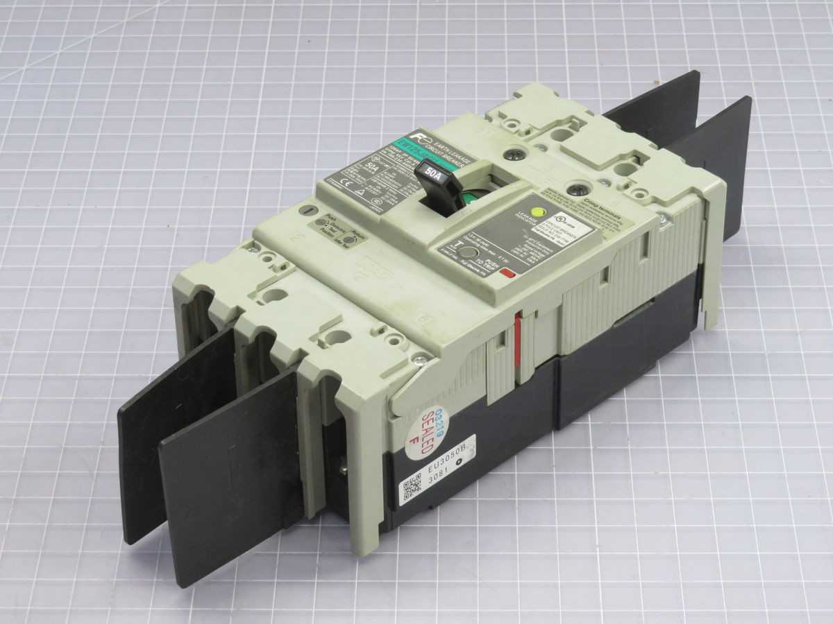 Fuji Electric EW125JAGU-3P050 Circuit Breaker T259505 - CIRCUIT BREAKERS
