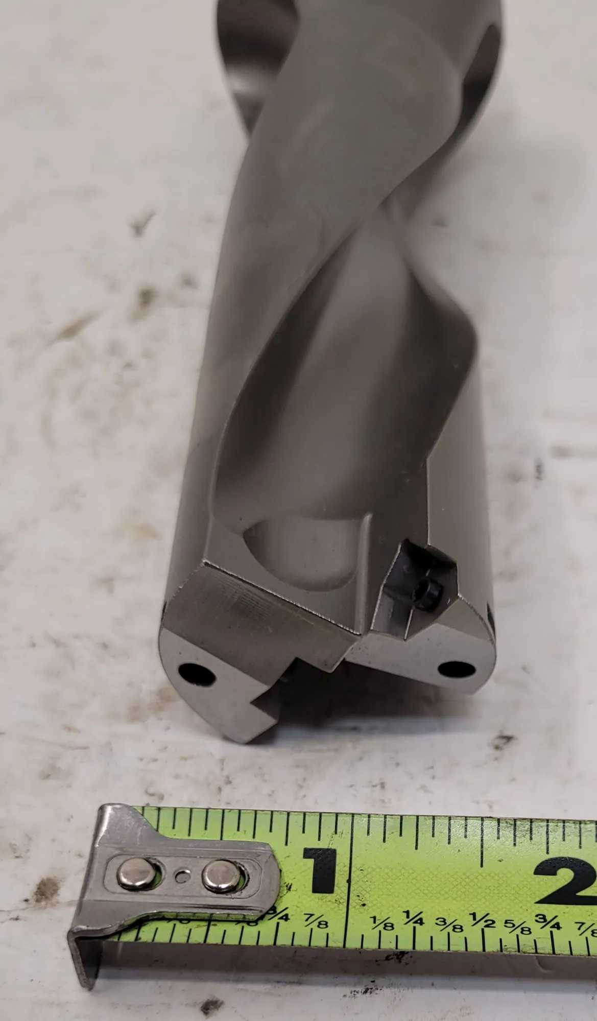 KOMET KUB TRIGON INDEXABLE DRILL V30, 1.4” DRILL DIAMETER, 2 FLUTES, 28MM SHANK - MACHINING TOOLING & PARTS