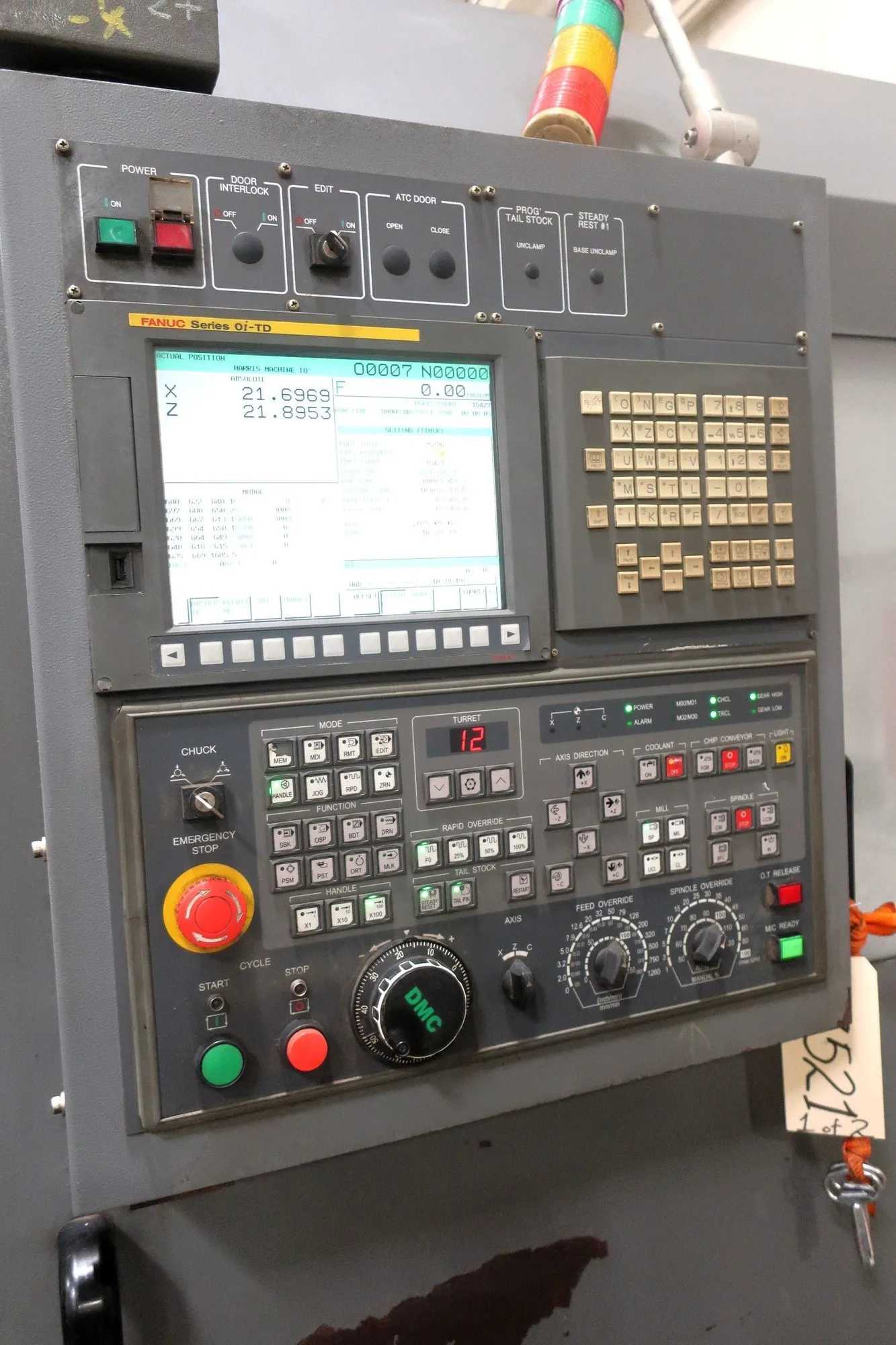 2015 DMC DL 55L CNC TURNING CENTER LATHE 24" X 89" - PRECISION ENGINEERING - CNC LATHES