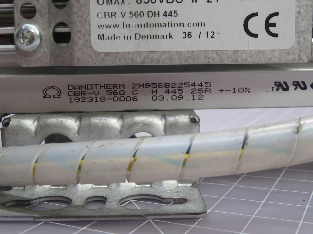 BR AUTOMATION 8B0W0096H000.000-1 EXTERNAL BRAKING RESISTOR T265219 - AUTOMATION & CONTROLS