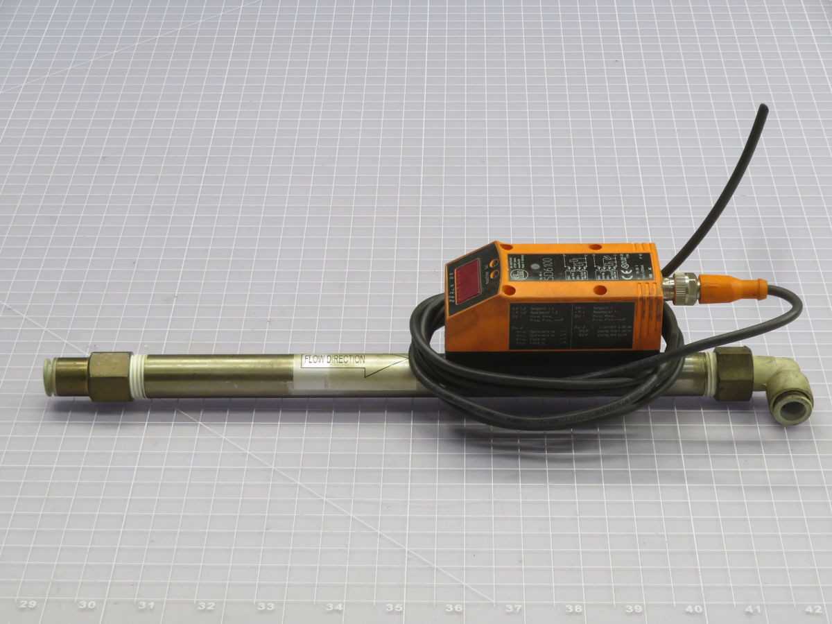 IFM ELECTRONIC SD6100 FLOW RATE METER BH0607 - FLOW METER