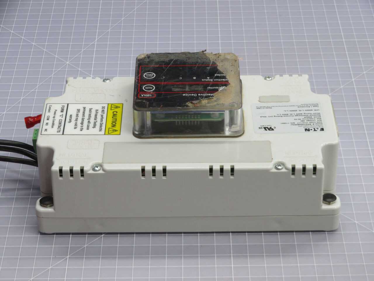 EATON SPD100480D3J Surge Suppressor, 480V 3-Phase, 200KA Surge, 20KA In, 200 KAIC SCCR - SURGE SUPPRESSOR