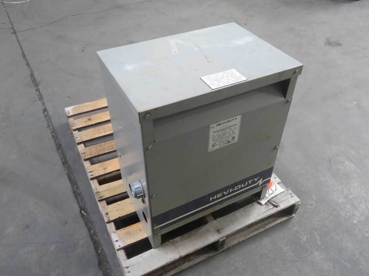 SOLA HD DT651H51S TRANSFORMER, 3PH, 60HZ, 51 KVA, 460V PRI, 460Y/266V SEC, SHIELDED, 220C INS - DRY TRANSFORMERS