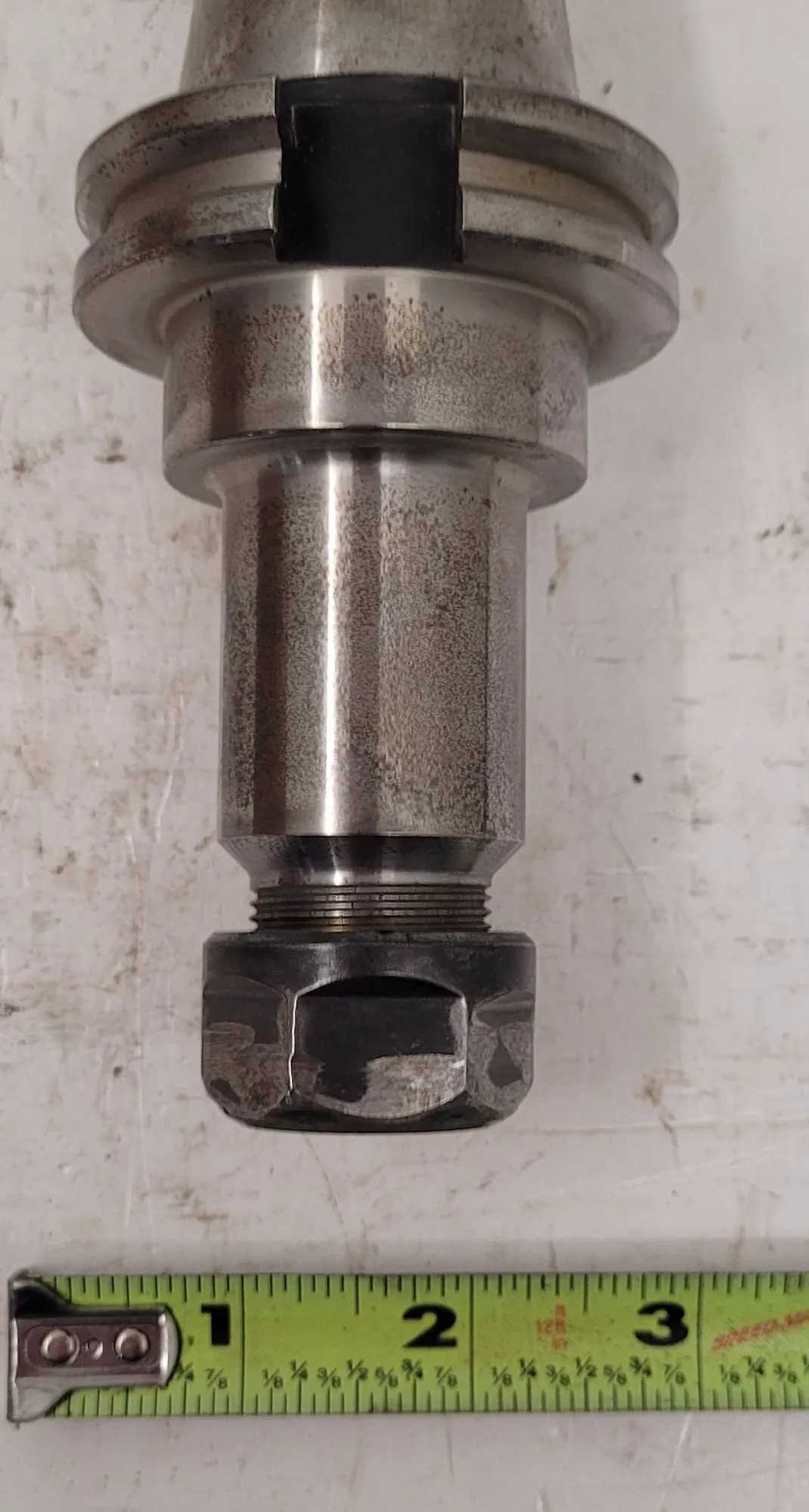 PARLEC C40-20ER4 CAT40 COLLET CHUCK 4.0" GAGE LENGTH - MACHINE TOOLING