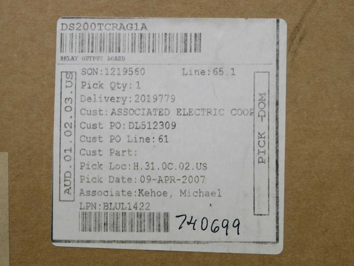 Ge DS200TCRAG1A Relay Output Board, 12 Form C Relays - PCB CIRCUIT BOARDS