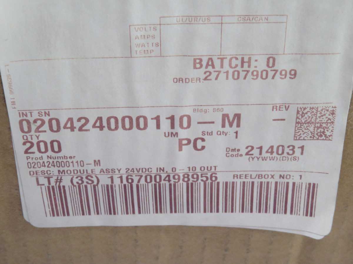 Lot Of 190 Module Assembly T256360 - High-Quality Components For Efficient Production - PLC MODULES