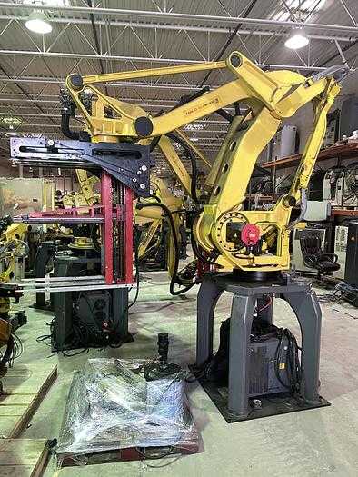 2009 FANUC M-410IB/160 PALLETIZING ROBOT, 160KG PAYLOAD, 3140MM REACH, R-30IA CONTROLLER - ARTICULATED ROBOTS