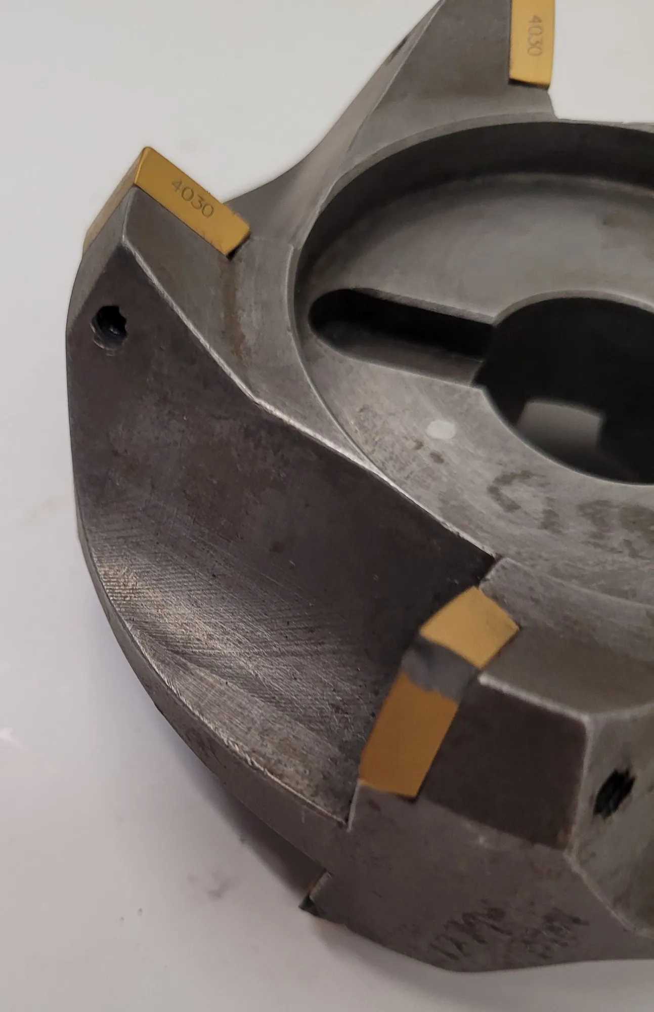 SANDVIK 435-223242RI 2-SIDED FACE MILL - 4IN DIAMETER, 5 FLUTES, 1IN ARBOR - MACHINE TOOLING