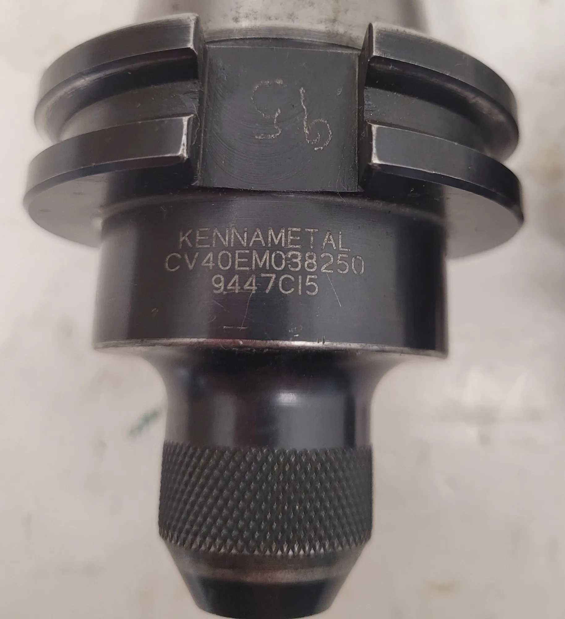 Kennametal CV40EM038250 CAT 40 End Mill Holder, .3750/3/8 Size, Coolant Thru, Set of 2 - MACHINING ACCESSORIES & TOOLING