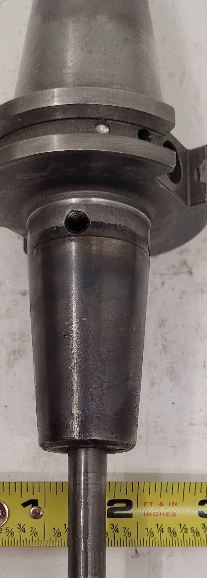 HAIMER 40.840.3/8Z - 3/8" X 3.15" SHRINK FIT TOOL HOLDER, CV40 TAPER, COOLANT THROUGH - MACHINING ACCESSORIES & TOOLING