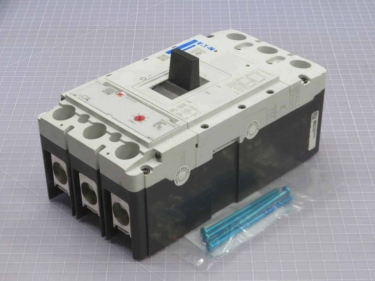 EATON PDG33G0300TFAJ Circuit Breakers, 3 Pole, 300 Amp Rating, 600 VAC, 35 KA INT@480V, T-M Trip - CIRCUIT BREAKERS