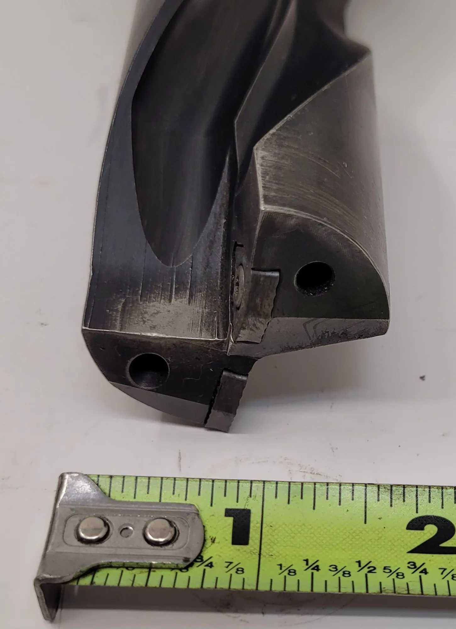 ISCAR INDEXABLE DRILL, 1.625" CUTTING DIA., COOLANT THROUGH - MACHINING TOOLING & PARTS