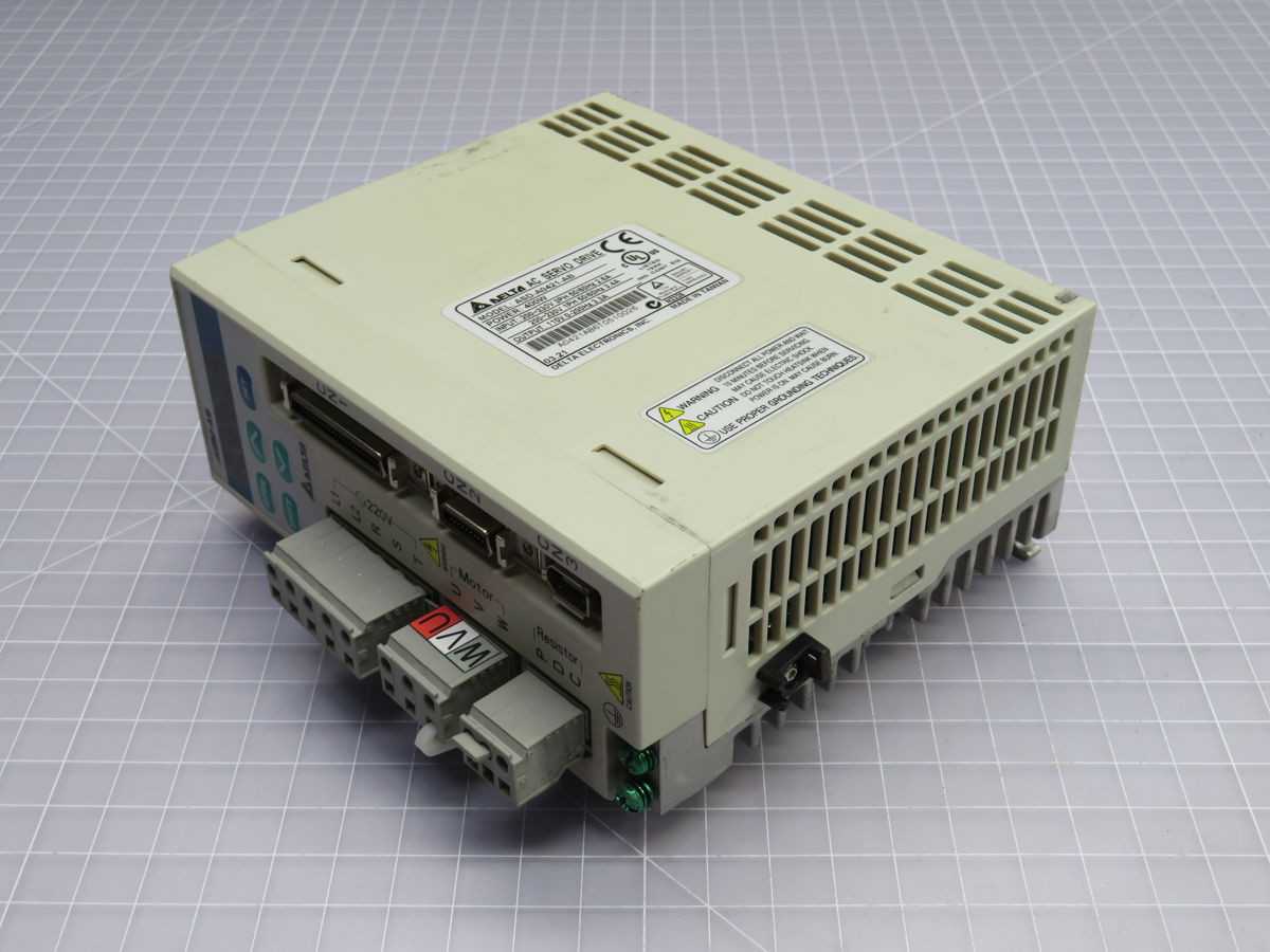 DELTA ELECTRONICS ASD-A0421-AB SERVO DRIVE, 400W POWER, 200-230V INPUT, 110V OUTPUT, 3.3A OUT - AC VFD DRIVES