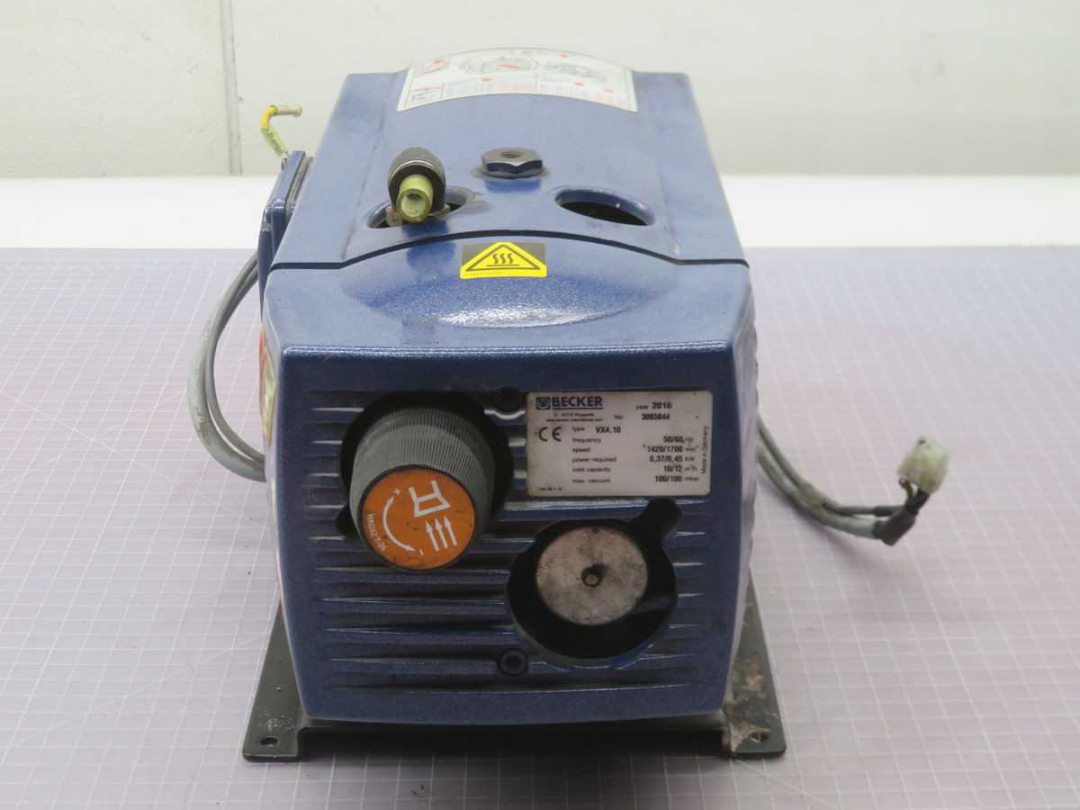 BECKER VX4.10 VACUUM PUMP T267275 - INDUSTRIAL PARTS